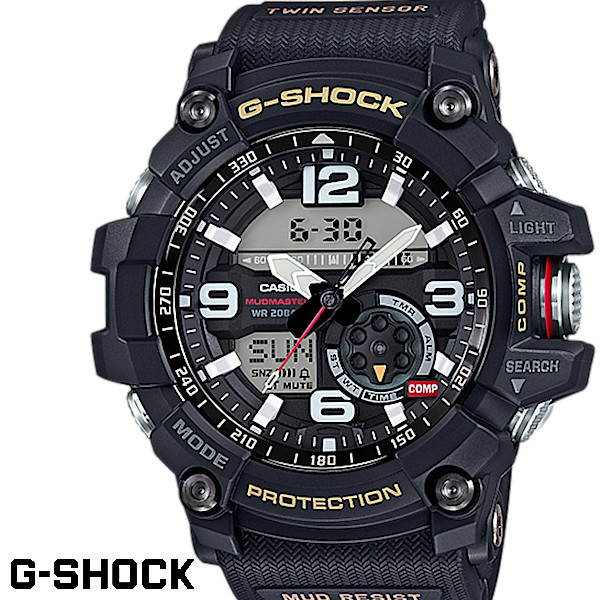 Casio G Shock ジーショック メンズ リストウォッチ Gg 1000 1ajf Gショックマッドマスター Gshockmudmaster 黒色 黒 Pghintheround Com