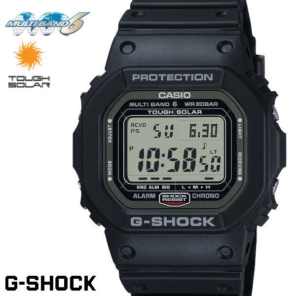 CASIO カシオ G-SHOCK ジーショック メンズ ウオッチ GW-5000U-1 電磁波ソーラー 黒いこと