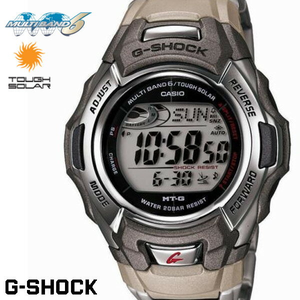 楽天市場 Casio G Shock ジーショック 電波ソーラー シルバー デジタル ブランド メンズ 腕時計 Mtg M900da 8 ｇ ｓｈｏｃｋ Gross