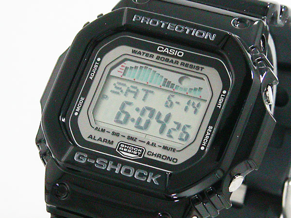 楽天市場 Casio G Shock G Lide ジーショック 腕時計 Men S メンズ ブラック サーフィン Origin G ショック Glx 5600 1 Origin 国内品番 Glx 5600 1jf と同型 Gross