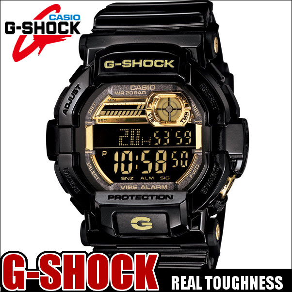 楽天市場 G Shock ジーショック Casio ブラック ガーリッシュゴールド カシオ 腕時計 デジタル うでどけい メンズ デジタル 黒 金 Gd 350br 1 Gross