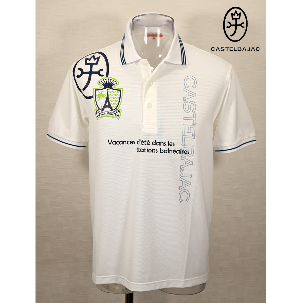 ★２０２５ 春夏 カステルバジャック【25周年*002*】40％OFF 半袖・ポロシャツ ＜Mサイズ・Lサイズ＞-bc194・bc195