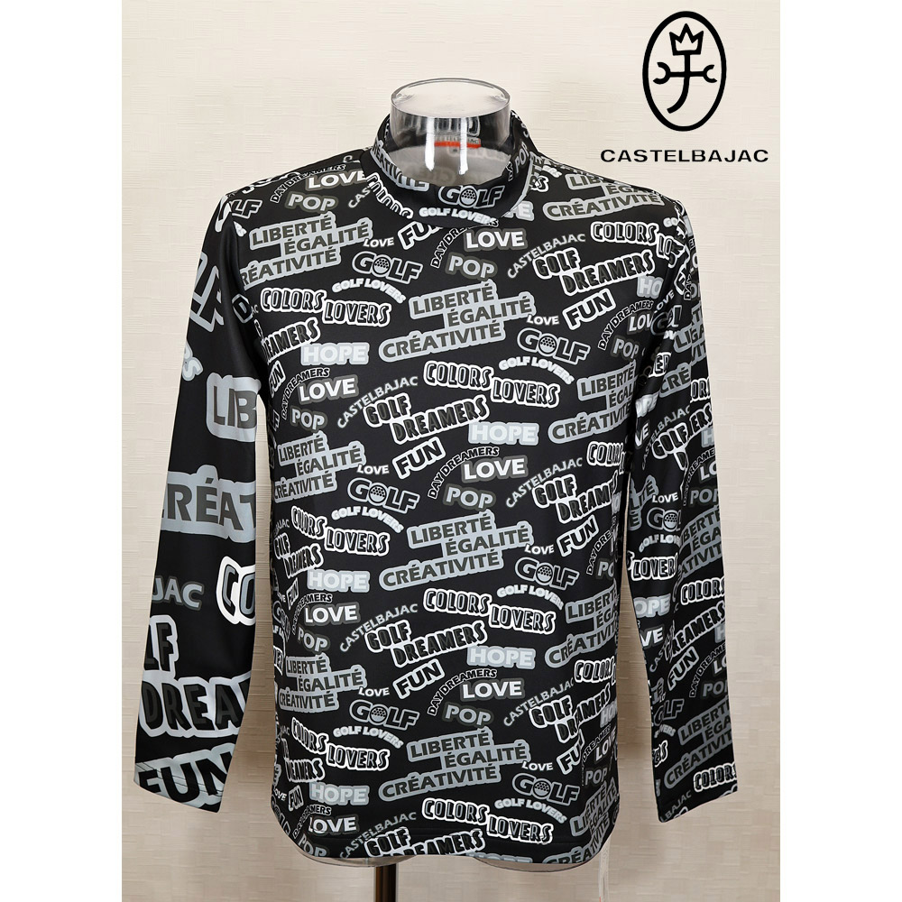 カステルバジャック【25周年*002*】50％OFF・コンプレッションハイネックシャツ＜Mサイズ・Lサイズ・LLサイズ＞【*002*】-bb18・bb19・bb21 9,108円