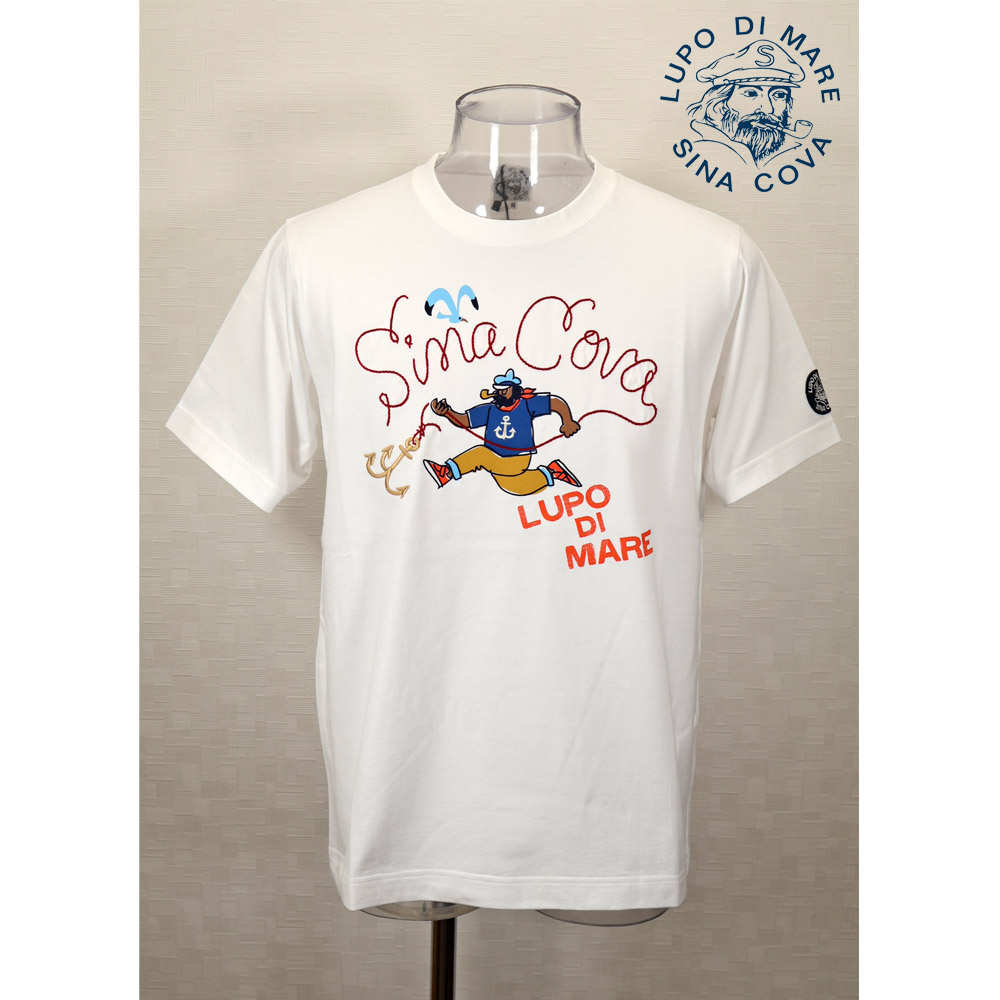 ★シナコバ【*001*】【25周年*001*】50％OFF 春夏半袖Tシャツ＜M・L・LLサイズ＞ホワイト-kx322・kx323・kx325