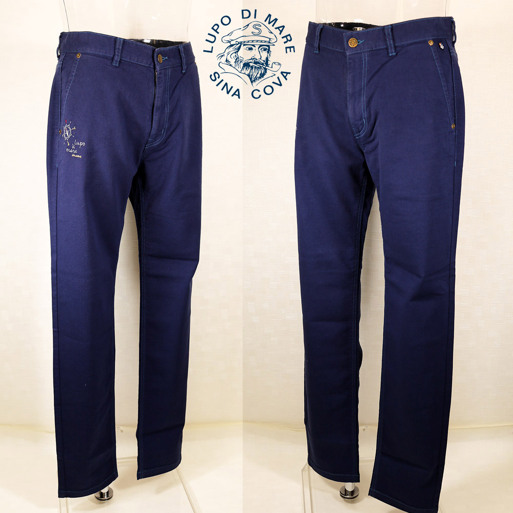 ★シナコバ【*001*】【25周年*001*】＜40％OFF＞春夏ノータックテーパードパンツ＜84cm・88cm・92cm・96cm＞ネイビー-ea252・ea253・ea254・ea255