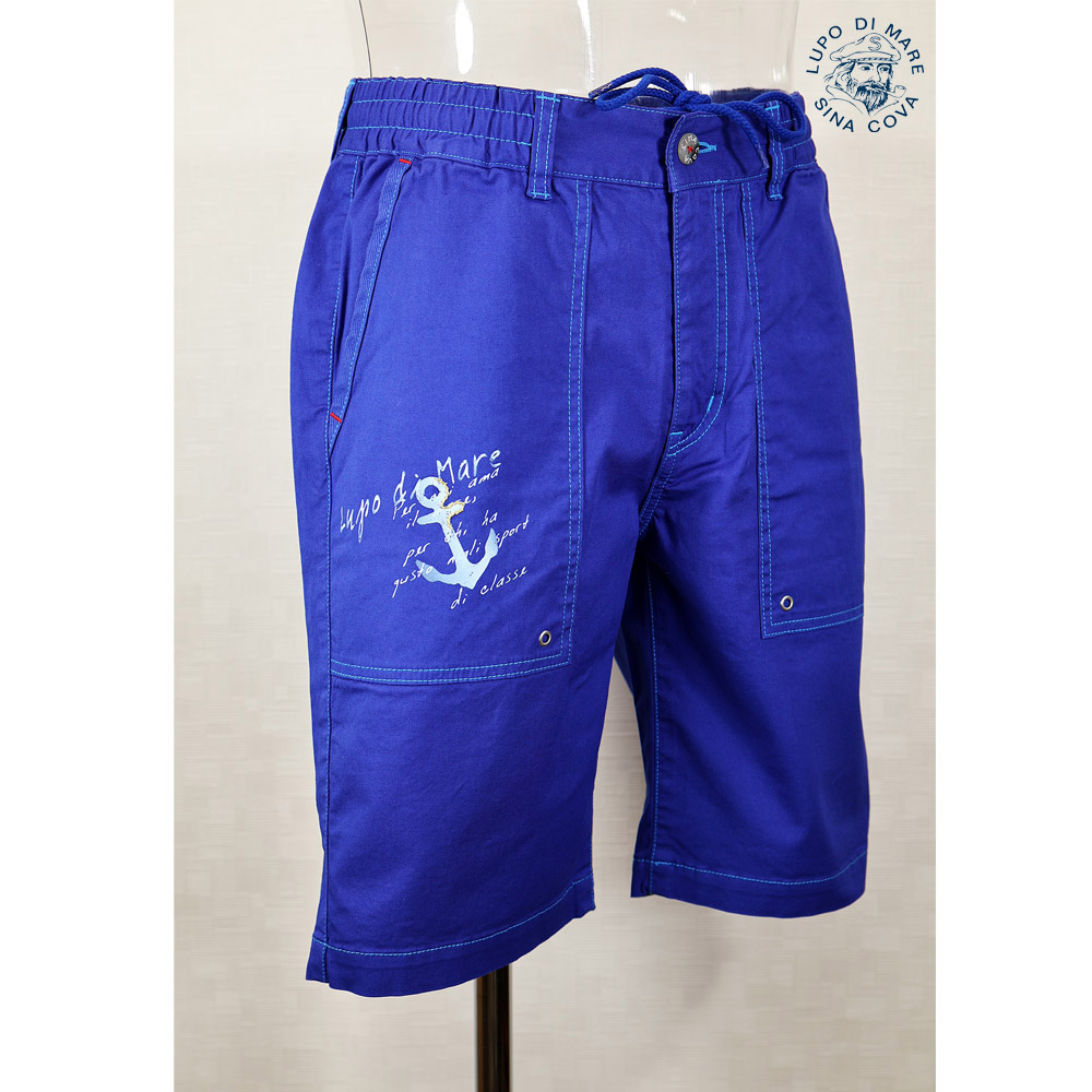 ★シナコバ【*001*】【25周年*001*】＜40％OFF＞春夏二分の一ズボン下＜M大きさ・L大きさ＞ロイヤル青み-ea452・ea453