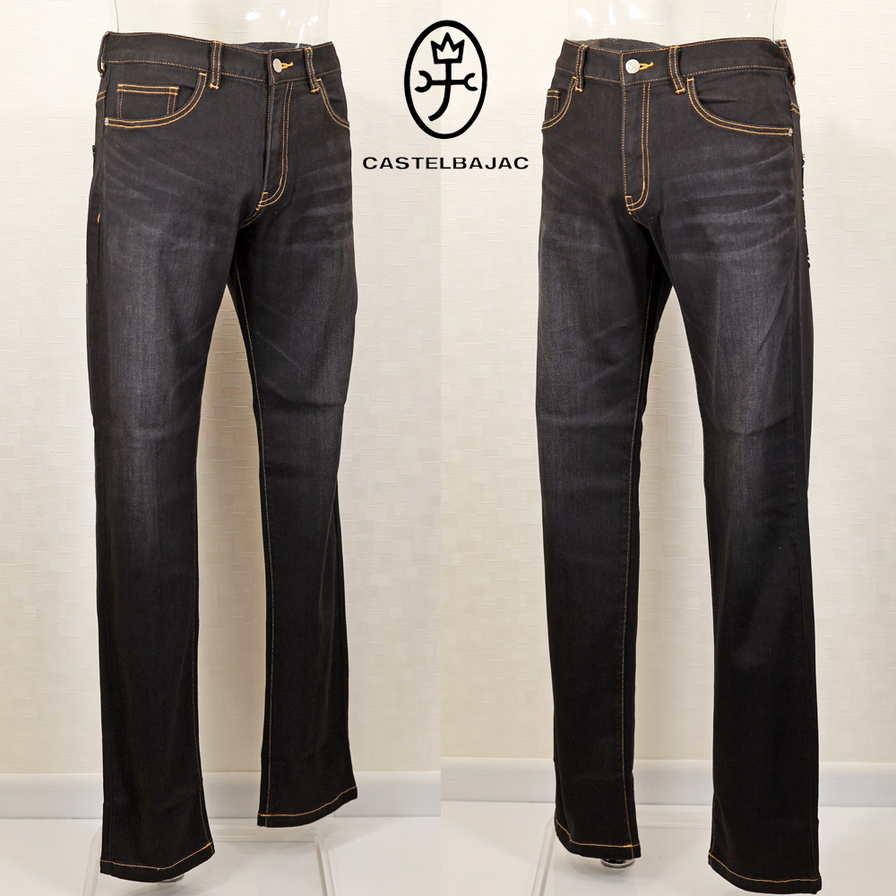 ★２０２５ 秋冬 新作 カステルバジャック【*002*】３０%OFF・5Pストレッチジーンズ【のびのび】＜82cm・86cm・90cm・94cm・100cm＞-be78・be79・be80・be81・be82｜Guest-One
