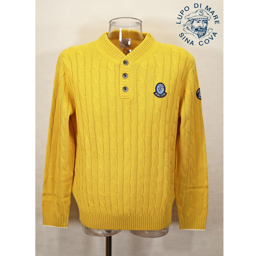 ★シナコバ【*001*】【ebee】＜40％OFF＞秋冬・ヘンリーネックセーター＜M大いさ・L大いさ＞-eb246・eb247