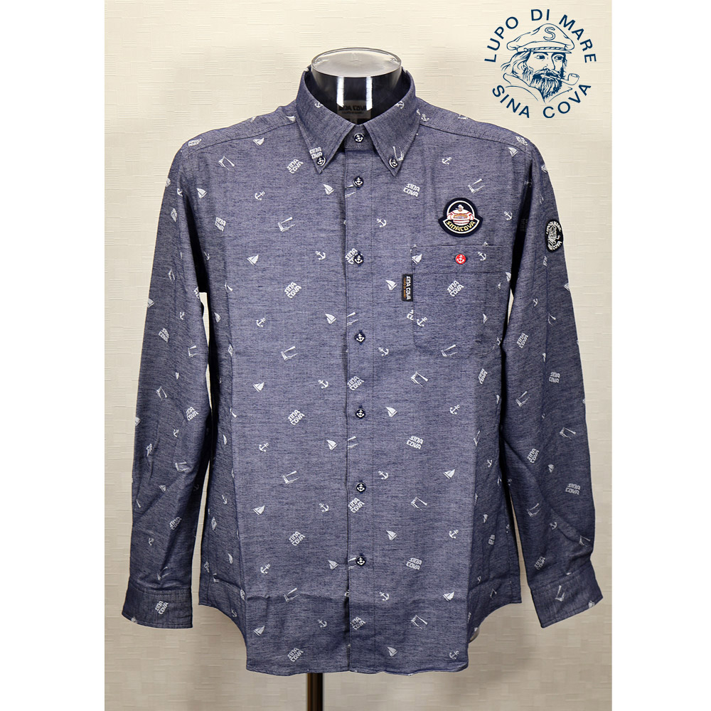 ★２０２４ 秋冬 ・ シナコバ【*001*】【ebee】３０%OFF・長袖ボタンダウンシャツ＜Mサイズ・Lサイズ・LLサイズ＞-ee051・ee52・ee53