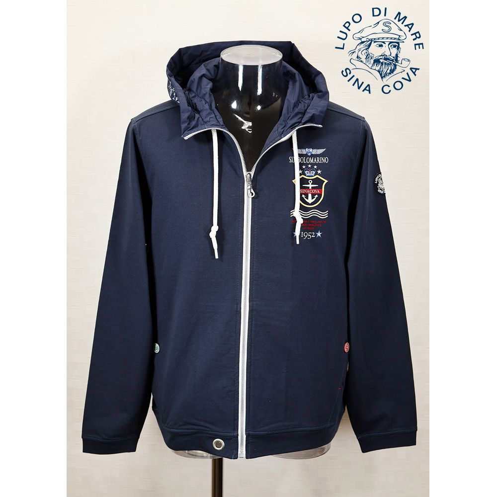 ★2025 春夏・新作・30%OFF・ シナコバ【*001*】フード付きZIPジャケット<Lサイズ・LLサイズ>-ef24・ef25