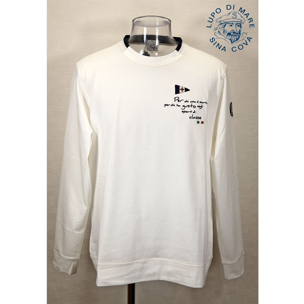 ★２０２５ 春夏　40％OFF【gs1】シナコバ【*001*】モックネック長袖Ｔシャツ＜Lサイズ・LLサイズ＞-ef28・ef29｜Guest-One
