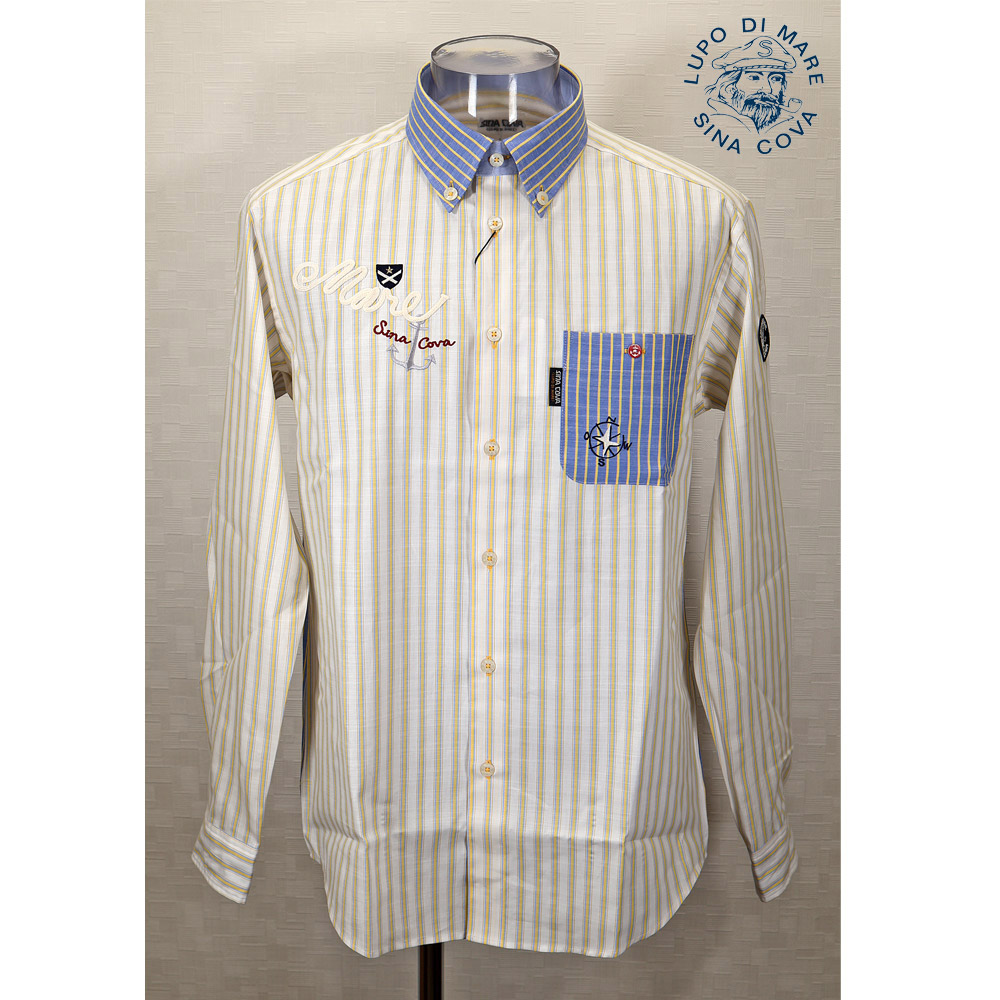★２０２５ 春夏　新作・ ３０%OFF・シナコバ【*001*】長袖ボタンダウンシャツ＜Lサイズ・LLサイズ＞-ef38・ef39