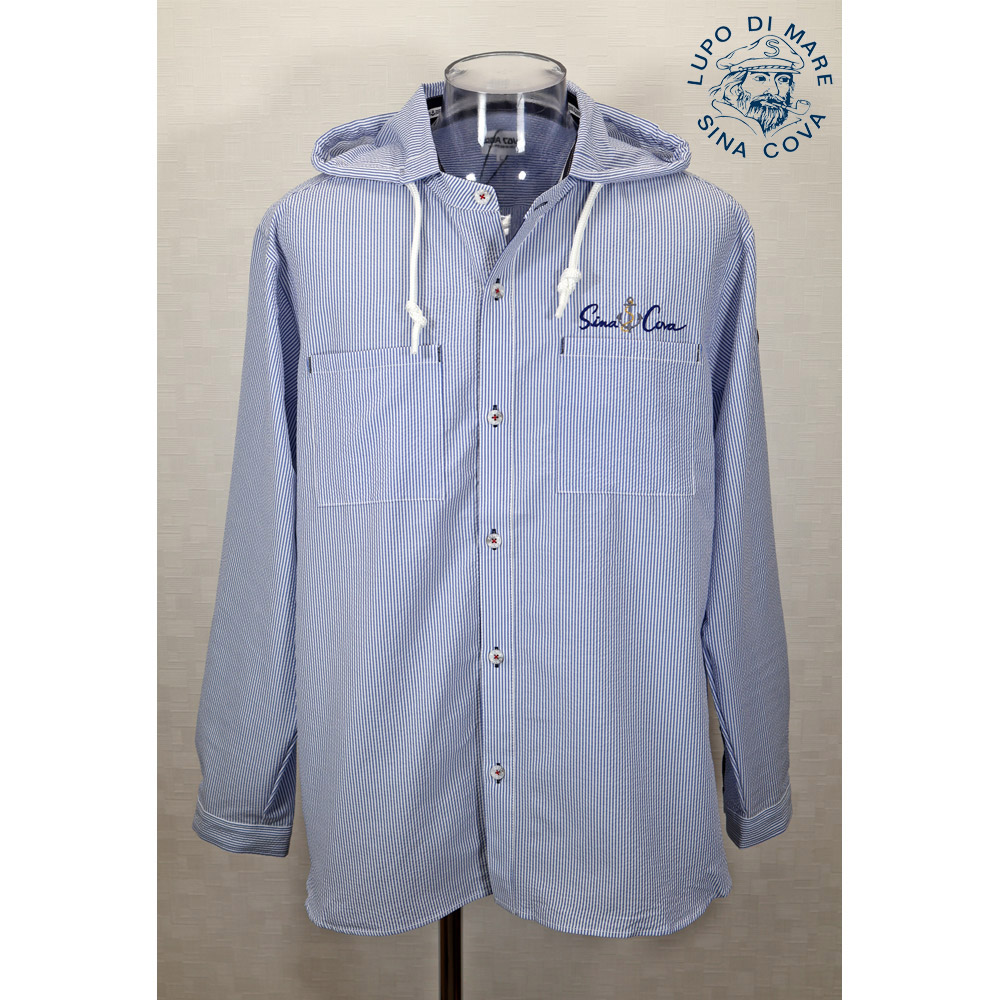 ★２０２５ 春夏　新作・ ３０%OFF・シナコバ【*001*】フード付きシャツジャケット＜Lサイズ・LLサイズ＞-ef66・ef67