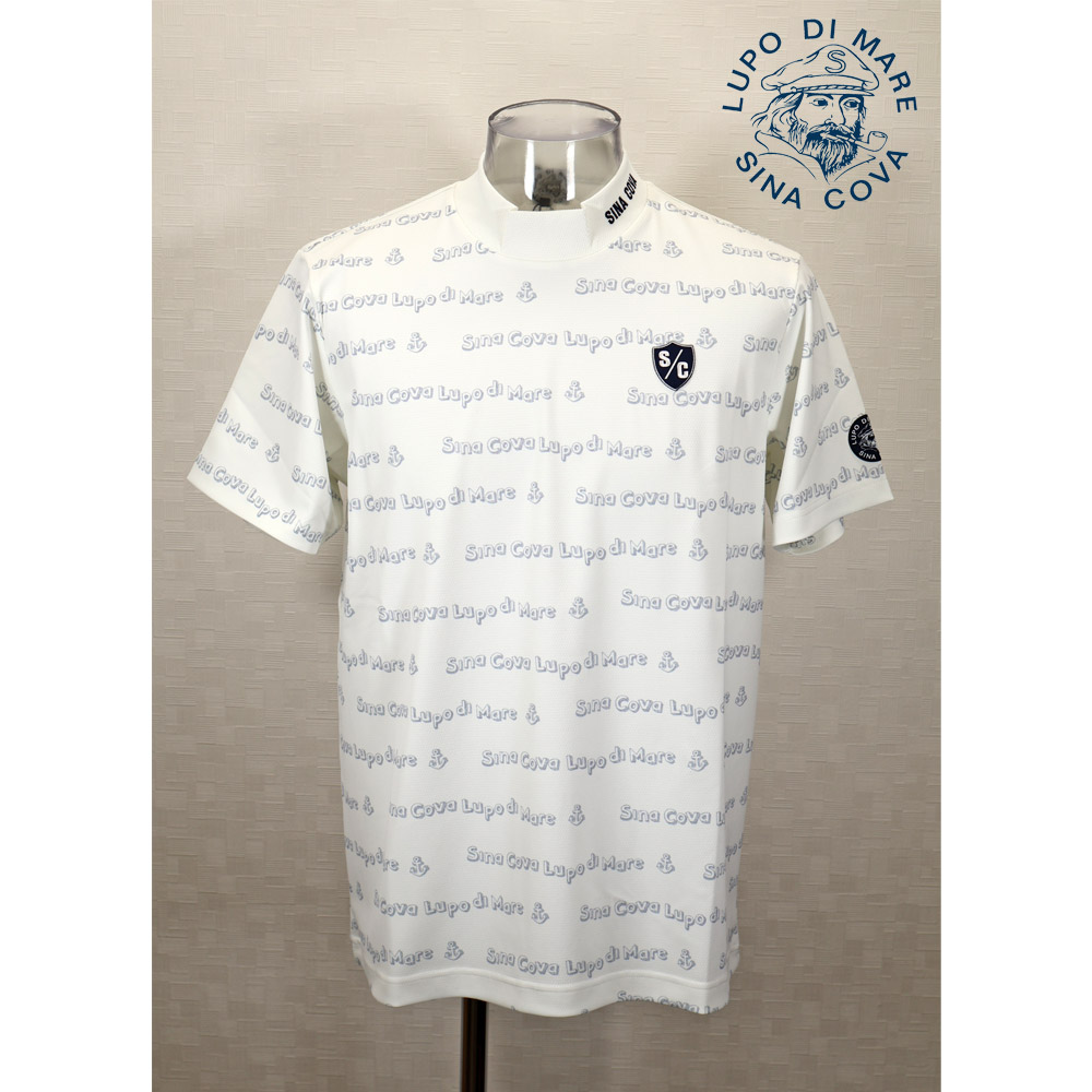 ★２０２５ 春夏 新作・ ３０%OFF・シナコバ【*001*】モックネック半袖ティーシャツ＜M大いさ・L大いさ・LL大いさ＞-ef0169・ef170・ef171