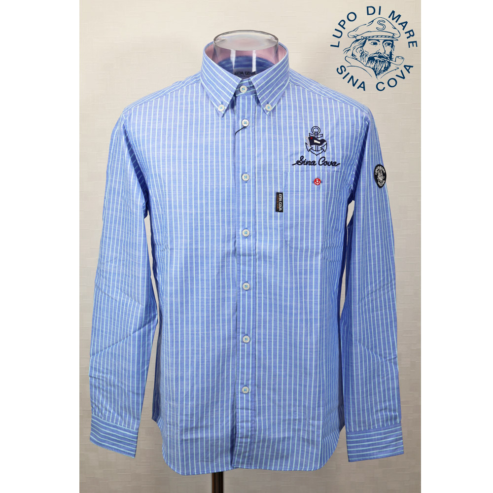 ★シナコバ 【*001*】＜30%OFF＞2025・春夏・長袖ボタンダウンシャツ＜Mサイズ・Lサイズ・LLサイズ＞-ef271・ef272・ef273
