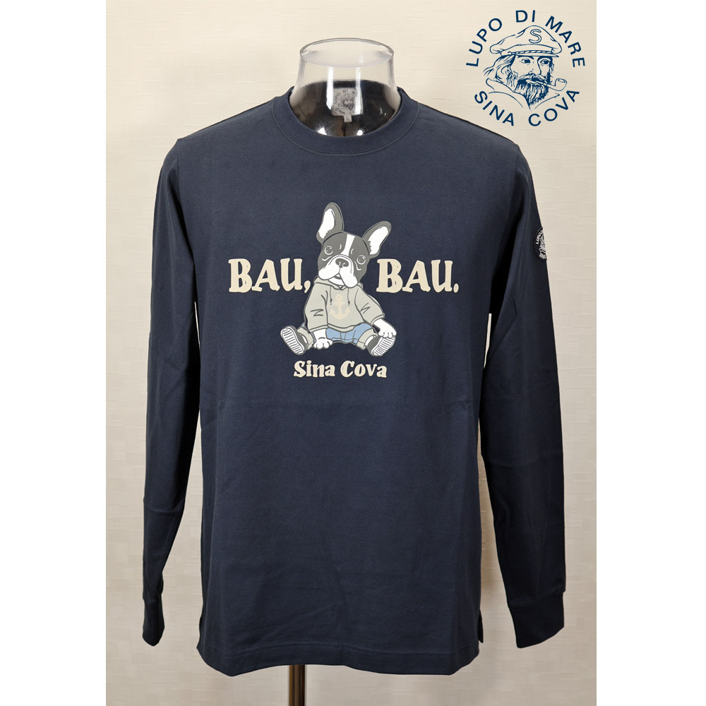 ★2025 秋冬 新作 シナコバ【*001*】30%OFF・長袖Tシャツ(BAU,BAU.)<Mサイズ・Lサイズ・LLサイズ>-eg4・eg5・eg6|Guest-One