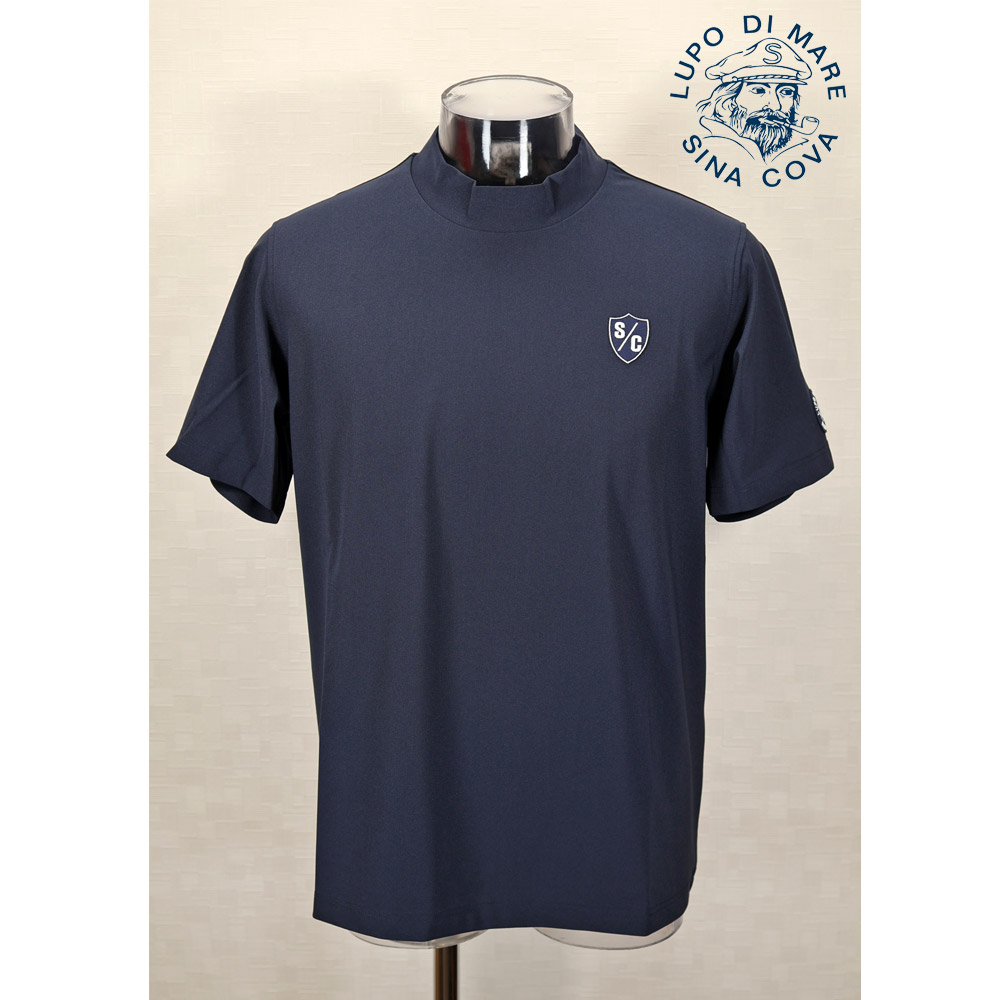 ★シナコバ　【*001*】　2026・春夏・新作・半袖モックネックTシャツ＜Mサイズ・Lサイズ・LLサイズ＞-eh84・eh85・eh86
