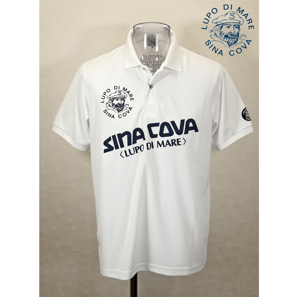 ★シナコバ【*001*】＜３０％ＯＦＦ・SINA COVA \u0026 Guest-One コラボポロシャツ 制限事項品＞春夏半袖スポーツシャツ＜M・L・LL大きさ＞白いこと-kg510・kg511・kg512