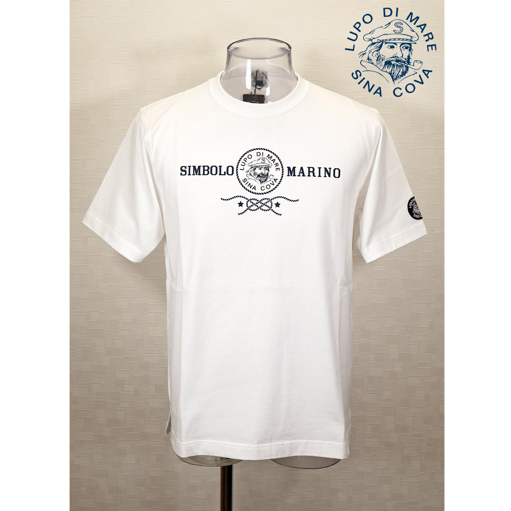 ★シナコバ【*001*】<30%OFF・SINA COVA & Guest-One コラボTシャツ 限定品>春夏半袖Tシャツ<キングサイズ>ホワイト-kg302|Guest-One