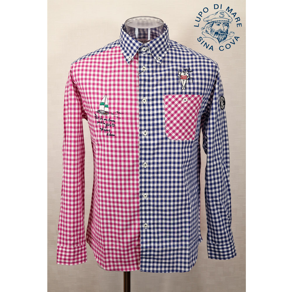 ★シナコバ 【*001*】＜30%OFF＞2026・春夏・長袖コラボ・ボタンダウンシャツ＜M大きさ・L大きさ・LL大きさ＞-kg553・kg554・kg555