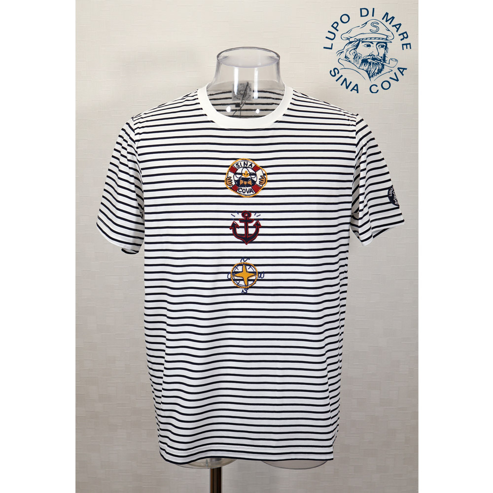 ★シナコバ【*001*】【25周年*001*】50％OFF・春夏半袖Ｔシャツ＜M・LL大きさ＞白・濃紺色・間借り人-ko211・ko214