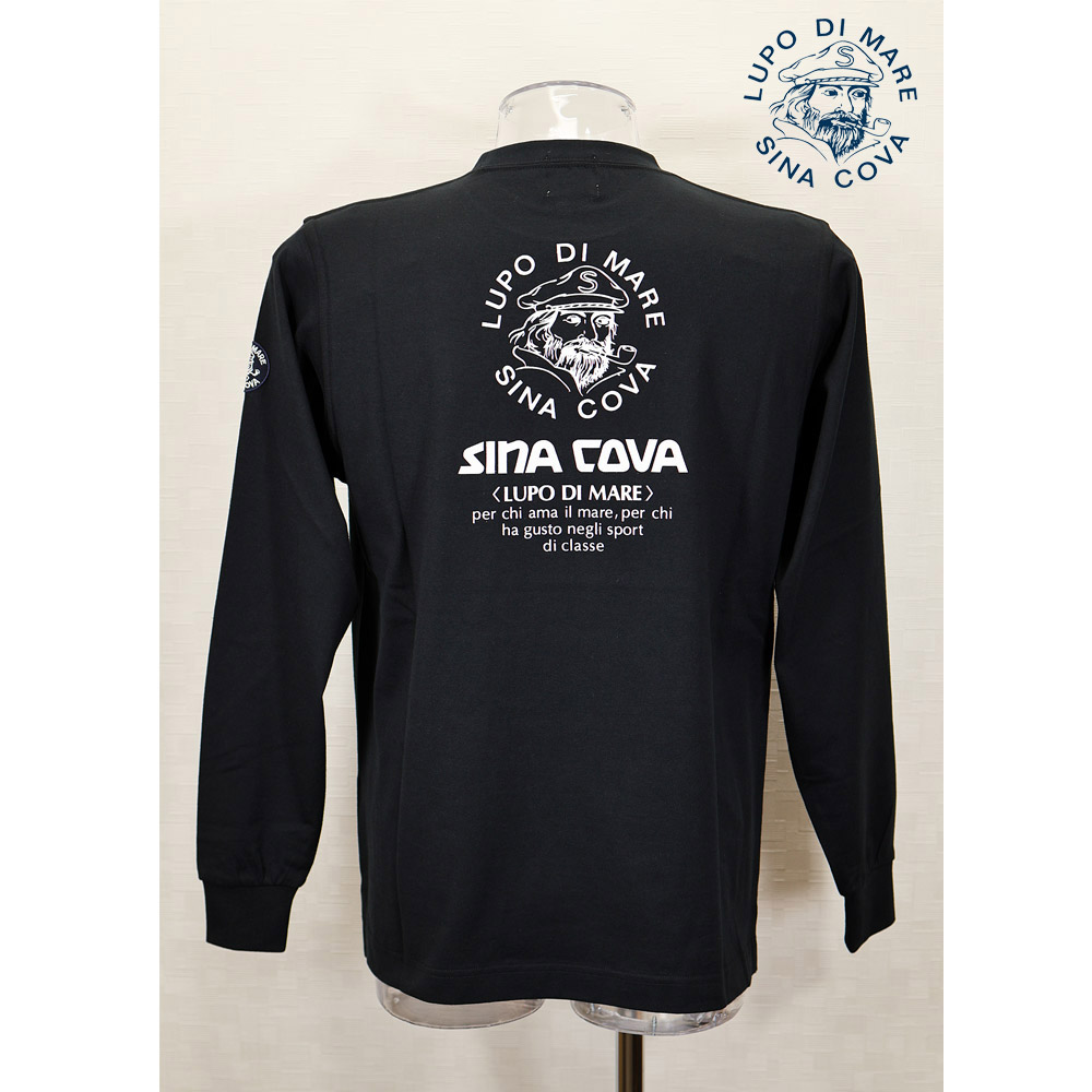 ★シナコバ【*001*】＜2０％ＯＦＦ・SINA COVA \u0026 Guest-One 共同研究Ｔシャツ 押さえる品＞秋冬長袖Ｔシャツ＜M・L・LL・大きさ＞黒いこと・kt346-kt348・kt350