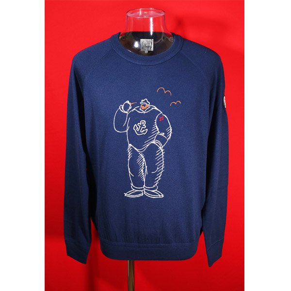 ★シナコバ【*001*】【*BIG SALE*】5０％ＯＦＦ・クルーネックウールセーター＜L・LL大いさ＞米国海軍-ku126・ku127 ニット・セーター-メンズファッション-トップス