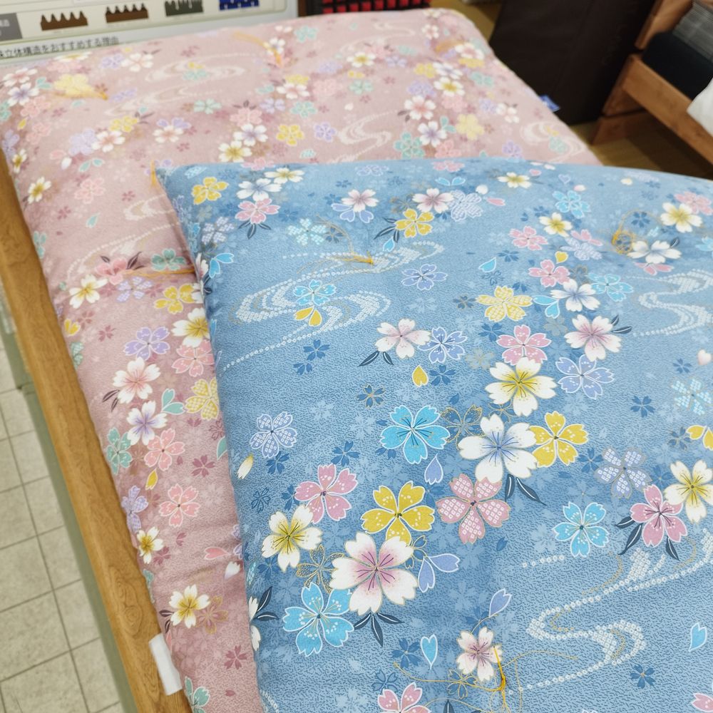 2枚組 仕立て品 手作り シングル 原綿 上質綿わた 敷き布団 ふとん職人