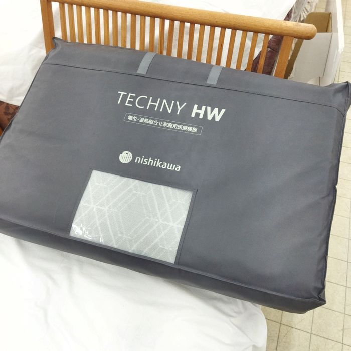 ●あったかい電位温熱組合せ家庭用医療器具 ヘルシオンテクニーHW シングル 100×200 西川 敷布団 敷ふとん NU01270027 専用カバー付　敷パット付