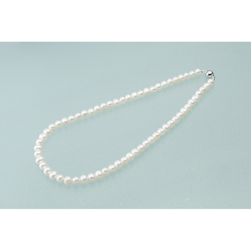 淡水真珠スタンダードネックレス パール パール コウベ Fwn65 Tr 通販パーク 販促品 淡水真珠スタンダードネックレス パール パール コウベ