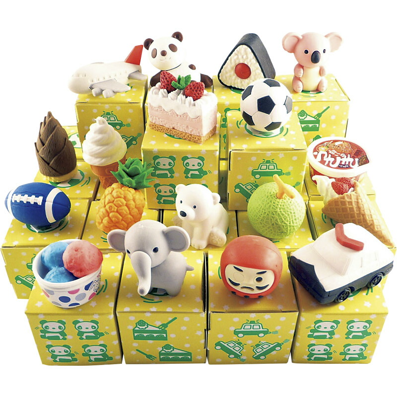 おもしろ消しゴム 小箱入り Tr 指定不可 種類 Off 種類