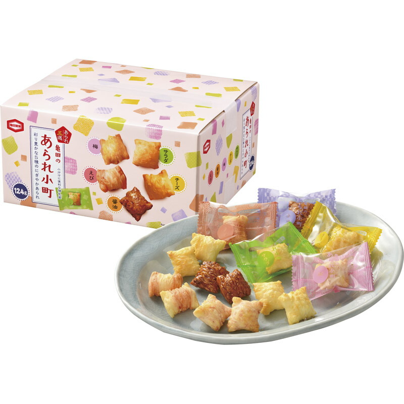 亀田製菓 あられ124g 亀田のあられ小町 化粧箱入り 【通販パーク ギフト プレゼント】[tr] 通販パーク 