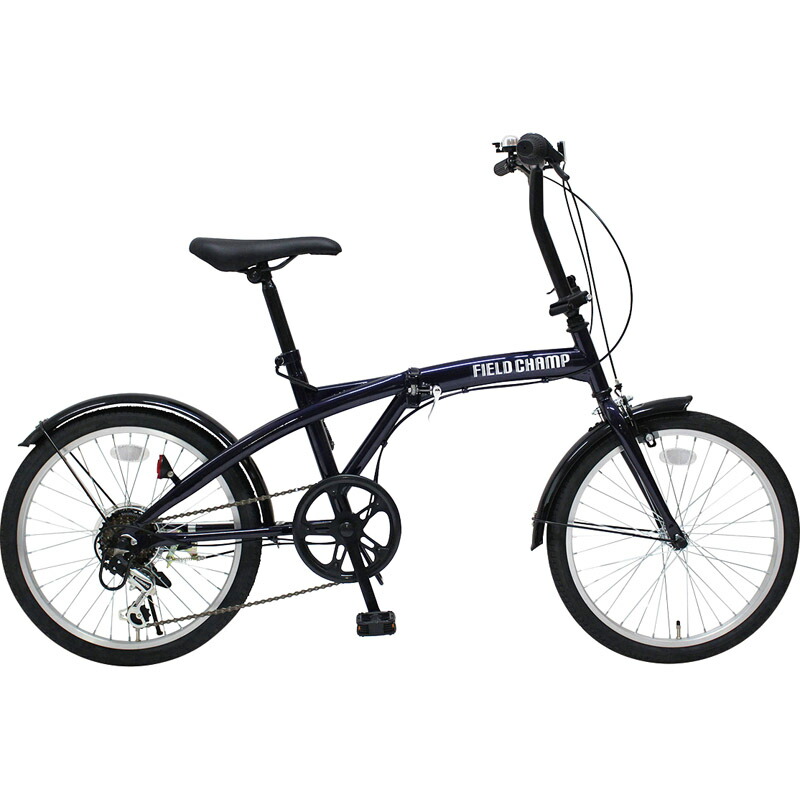 フィールドチャンプ ２０インチ６段折畳み自転車ＢＬ MG-FCP206BL