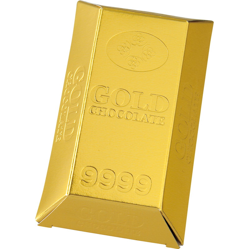 [100個セット] ゴールドチョコレート 100個セット 個包装 大量 おもしろ ばらまき お菓子 ギフト プチギフト 景品 粗品 ノベルティ 配布用 イベント 販促品 来店記念 子供会 町内会 会社 学校 業務用 日本製 [ty]｜通販パーク 店