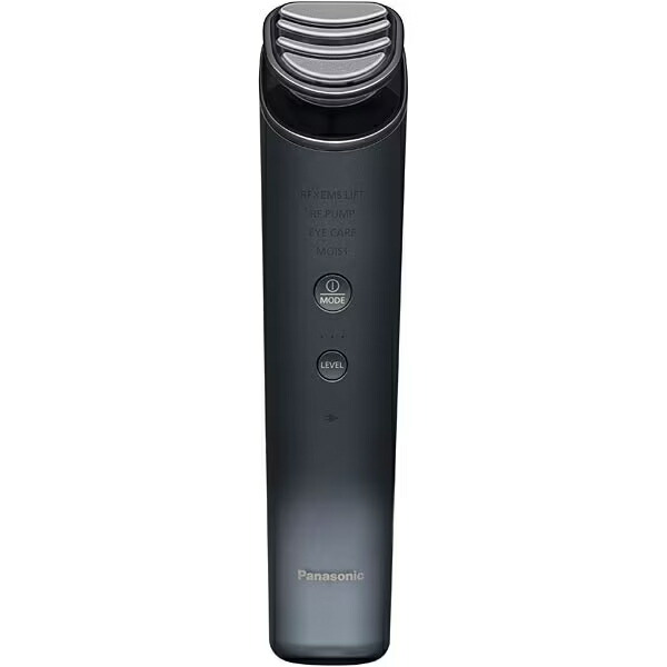 パナソニック Panasonic 昇降機世話をする美顔器 VITALIFT RF（バイタリフト RF） RF/デュアルダイナミックEMS/イオン/赤いことLED 申し受ける式 雨合羽遣りくち 黒いこと EH-SR85-K [zkas]