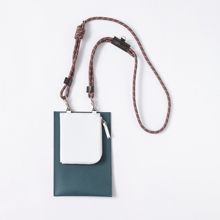 【SALE セール】TRICOTE (トリコテ) | MIX MATCH LEATHER BAG (whitemix) | 送料無料 バッグ ショルダーバッグ レザー お洒落｜北欧雑貨と音楽 HAFEN ハーフェン