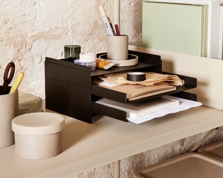 ferm LIVING 木製 トレイ 天板 Ferm Living Bon Wooden Tray - Batten Home