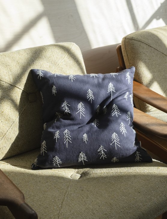 楽天市場】FINE LITTLE DAY | SAUNA EMBROIDERED CUSHION COVER (no