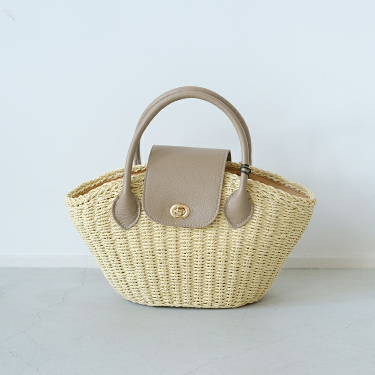 【SALE セール】CLEDRAN (クレドラン) | PAPER FLAP TOTE | 送料無料 トートバッグ 鞄 上品 お洒落 クレドラン