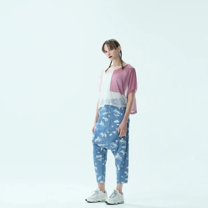 【SALE セール】bedsidedrama (ベッドサイドドラマ) | FRANKEN'S COLOR TEE (white) size 1 | 送料無料 トップス おしゃれ｜北欧雑貨と音楽 HAFEN ハーフェン