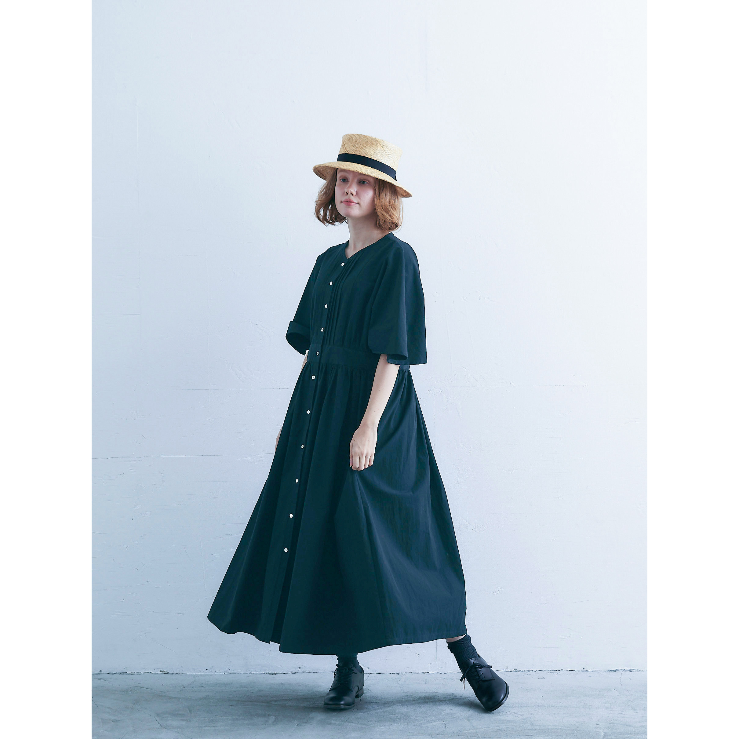 楽天市場】【再入荷】MAGALI | 天日干しコットン・タックワンピース