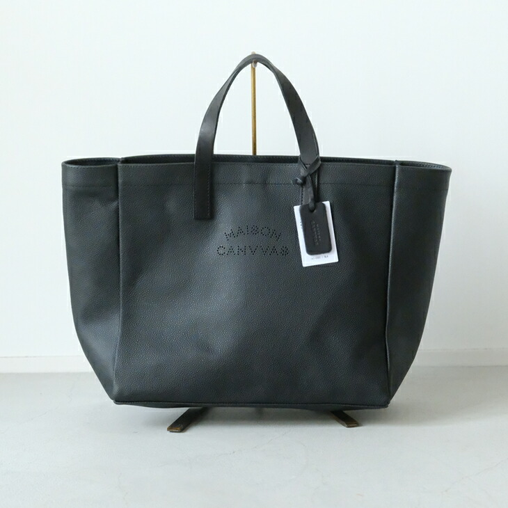 【楽天市場】MAISON CANVVAS (メゾンキャンバス) ETHICAL TOTE (black) トートバッグ エシカル