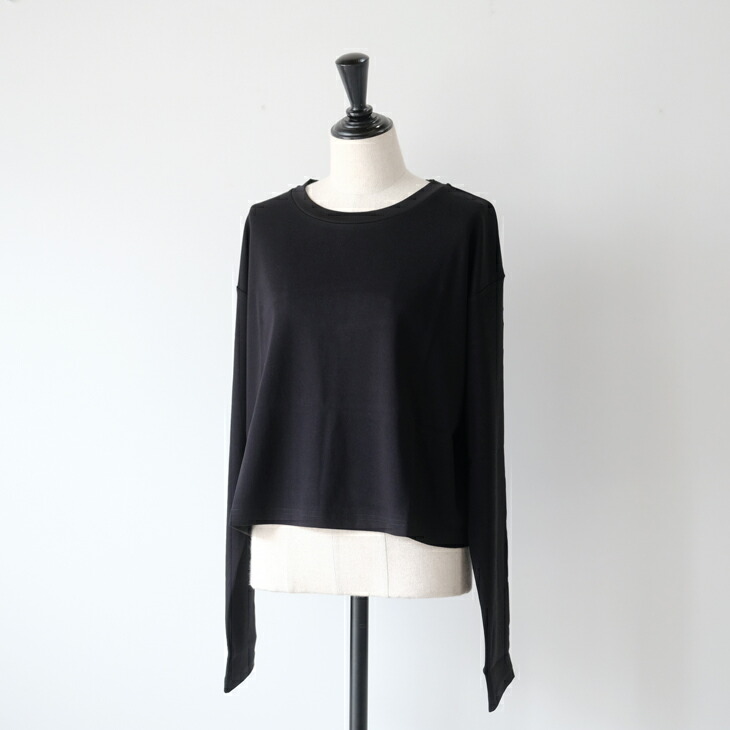 【SALE セール】HENON (エノン) | スピンプラチナム ショートレングスPO (black) | トップス シンプル お洒落