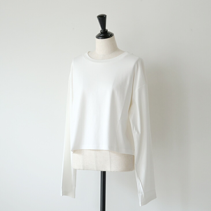 【SALE セール】HENON (エノン) | スピンプラチナム ショートレングスPO (white) | トップス シンプル お洒落