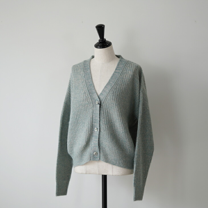 theshishikui カーディガン MANY BOTAN / NAVY – SHISHIKUI
