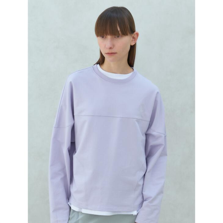 【SALE セール】ACOC (アコック) | Path Sweat Shirt (purple) | スウェット 韓国 パープル