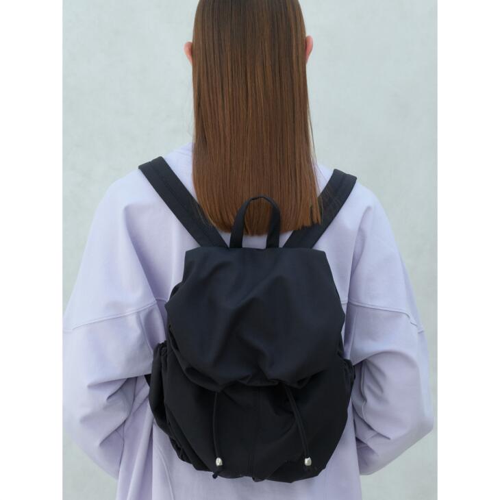 【SALE セール】ACOC (アコック) | Blooming Mini Backpack (black) | バックパック リュック 韓国｜北欧雑貨と音楽 HAFEN ハーフェン 13,675円