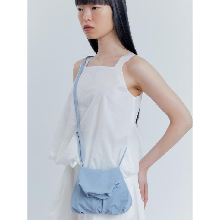 【SALE セール】ACOC (アコック) | Blooming Cross Bag (ice blue) | クロスバッグ ショルダーバッグ 韓国