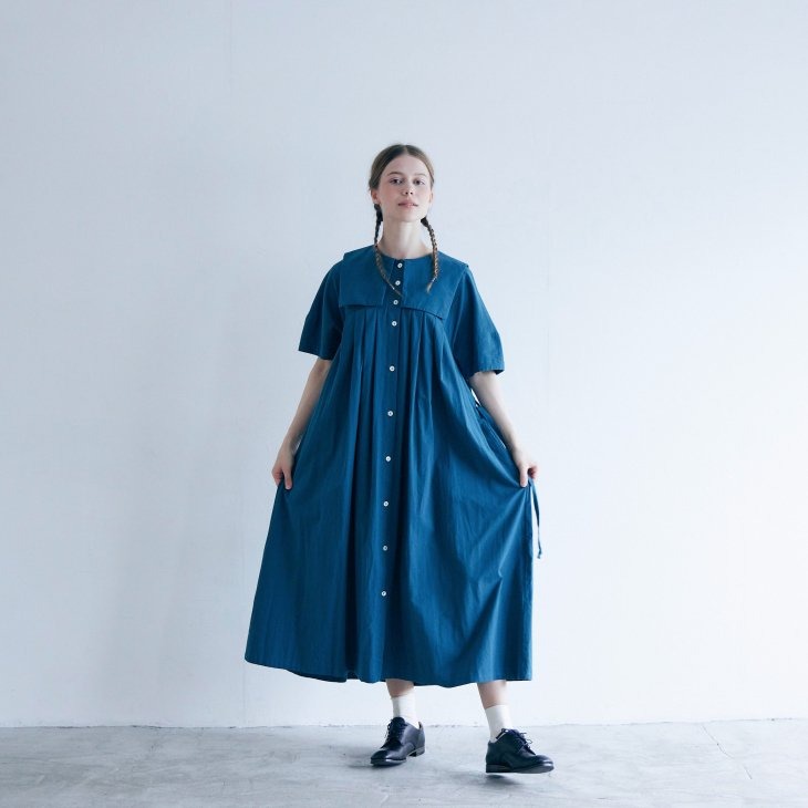 楽天市場】【再入荷】MAGALI | 天日干しコットン・タックワンピース