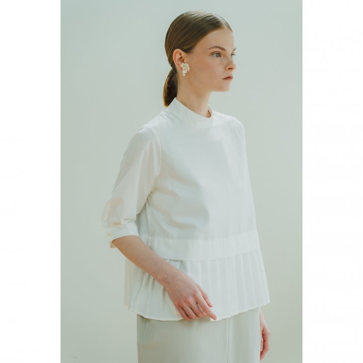 楽天市場】WIRROW / ウィロウ | Cupro Cotton Caftan Shirt